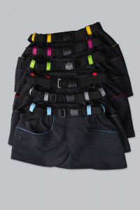 Obrázok pre Gappay - Výcviková sukňa KILT čierno-ružový XL-XXL 1550-C