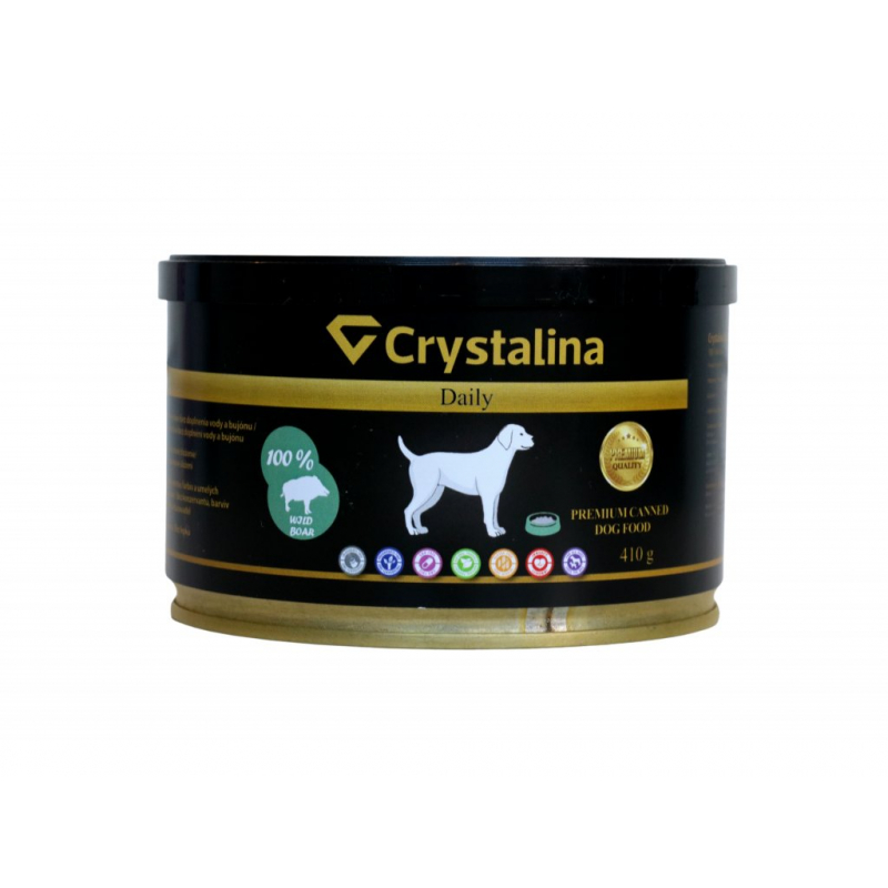 Obrázok pre Crystalina Daily canned - 100% diviak 410g