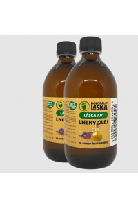 Obrázok pre LÁSKA A01 Ľanový olej + vitamín E 1000ml