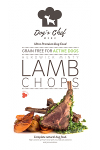 Obrázok pre Dog’s Chef Herdwick Minty Lamb Chops Active Dogs 500g