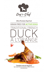 Obrázok pre Dog’s Chef Traditional French Duck a l’Orange Active Dogs 500g