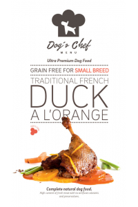 Obrázok pre Dog’s Chef Traditional French Duck a l’Orange Small Breed 12kg