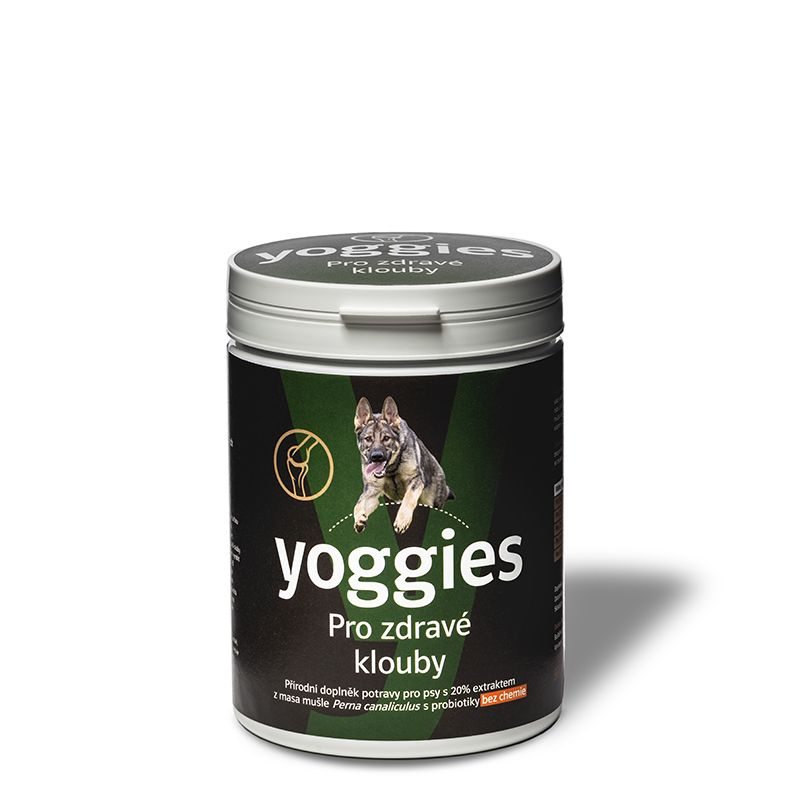 Obrázok pre Yoggies Extrakt z mušlí pre zdravé psie kĺby s probiotikami 600g