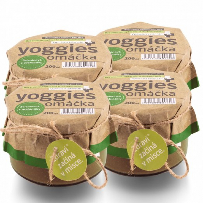 Obrázok pre Yoggies Zeleninová omáčka bez mäsa pre psov, s prebiotikami