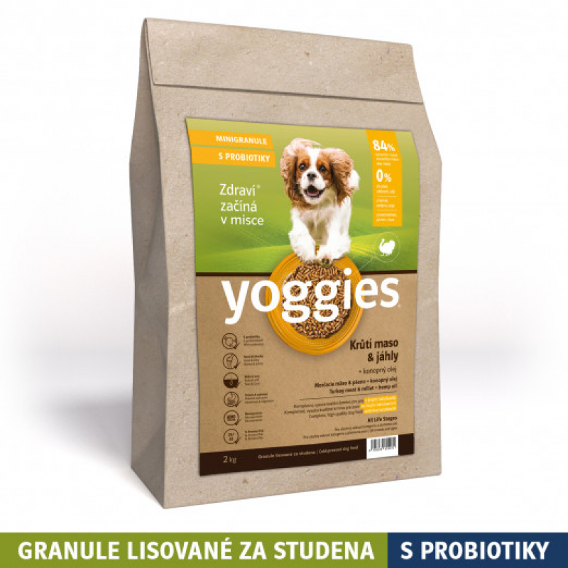 Obrázok pre Yoggies - MINIGRANULE Monoproteínové s morčacím mäsom a pšeno 15kg