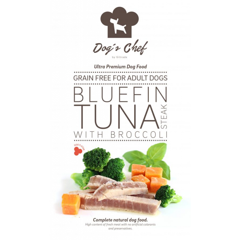 Obrázok pre Dog’s Chef Bluefin Tuna steak with Broccoli 12kg