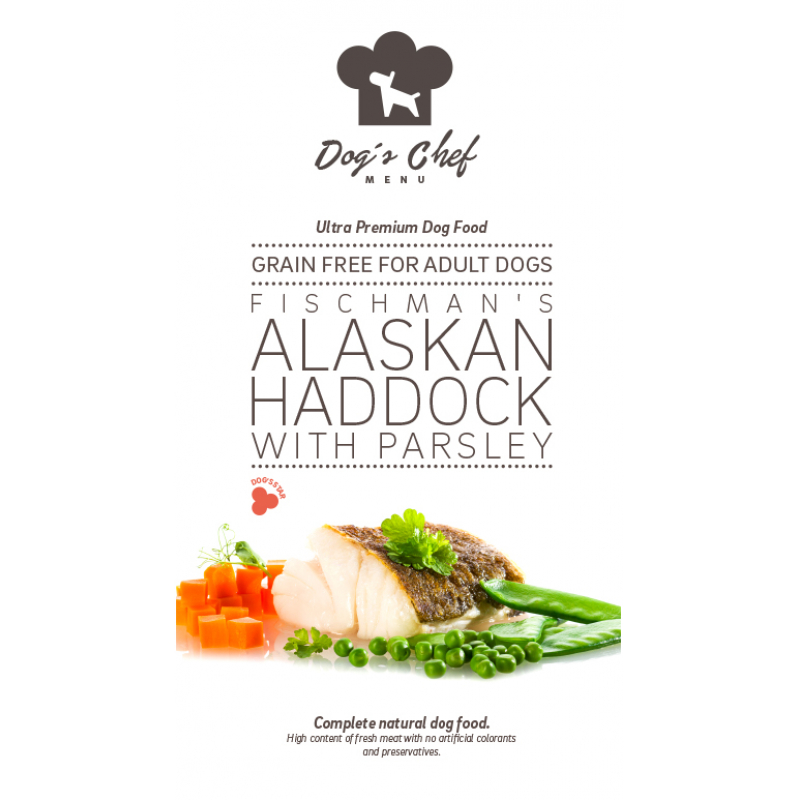 Obrázok pre Dog’s Chef Fischman’s Alaskan Haddock with Parsley 2kg