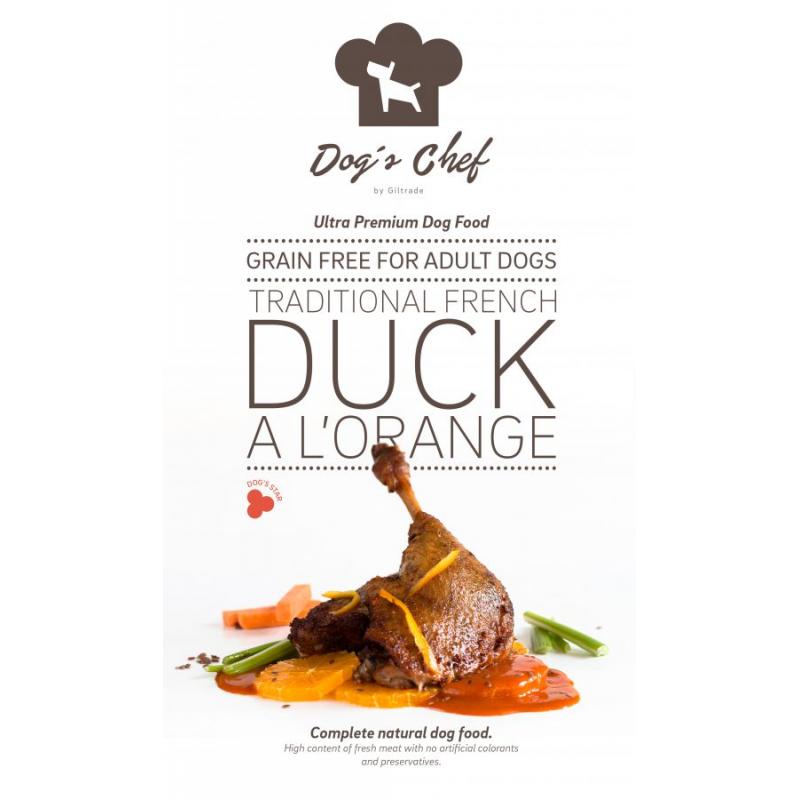 Obrázok pre Dog’s Chef Traditional French Duck a l’Orange 15kg
