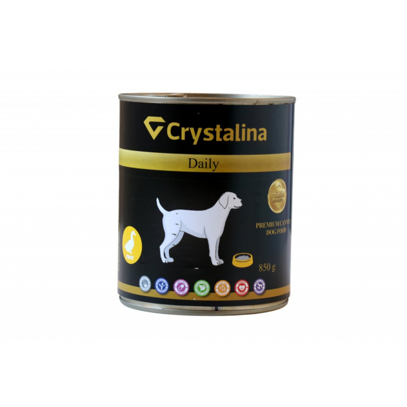 Obrázok pre Crystalina Daily canned - Kačka so zemiakmi 850g