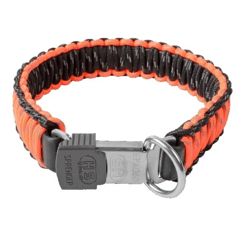 Obrázok pre Z Polytanu - Obojok HS Paracord orange 35cm