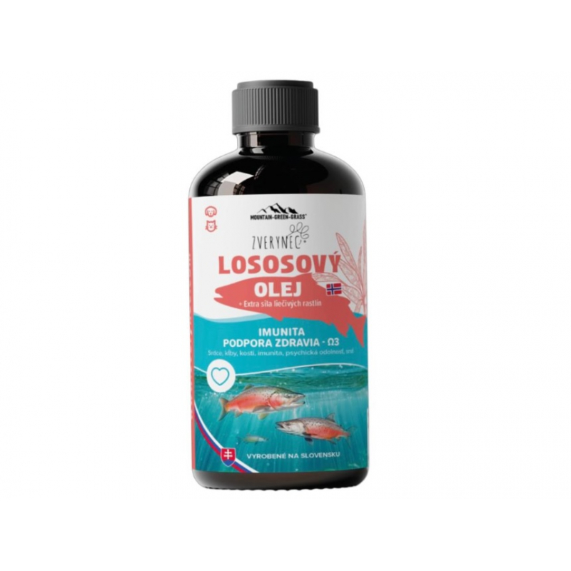 Obrázok pre Lososový olej - Imunita - podpora zdravia 500ml