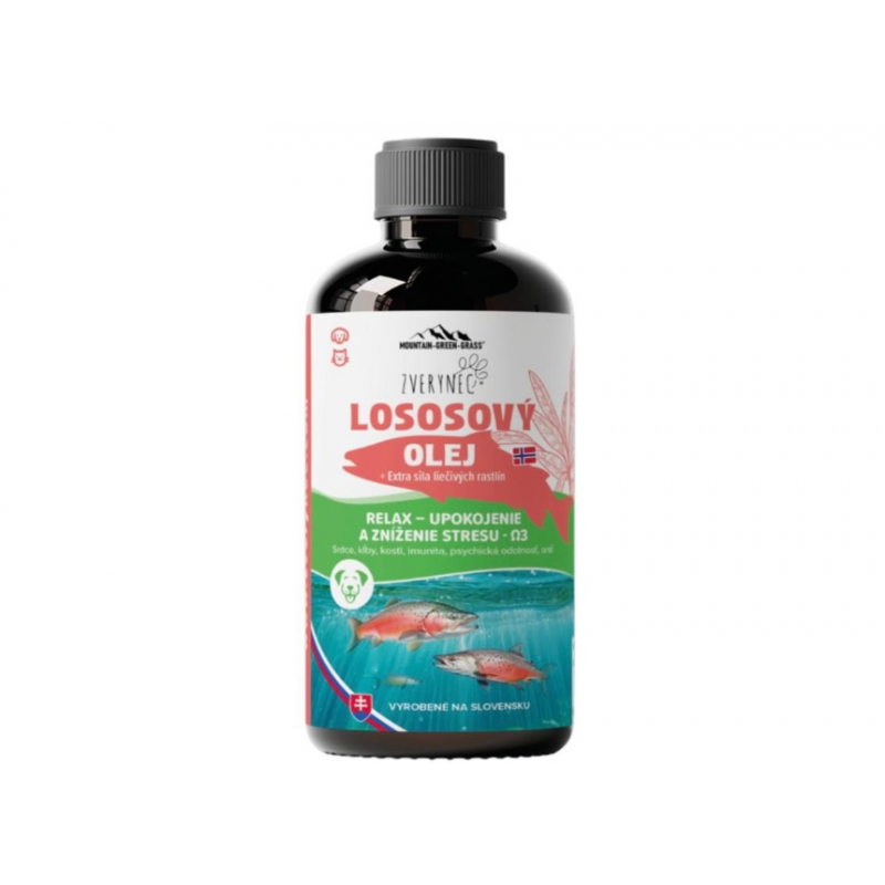Obrázok pre Lososový olej - Relax - upokojenie a zníženie stresu 500g